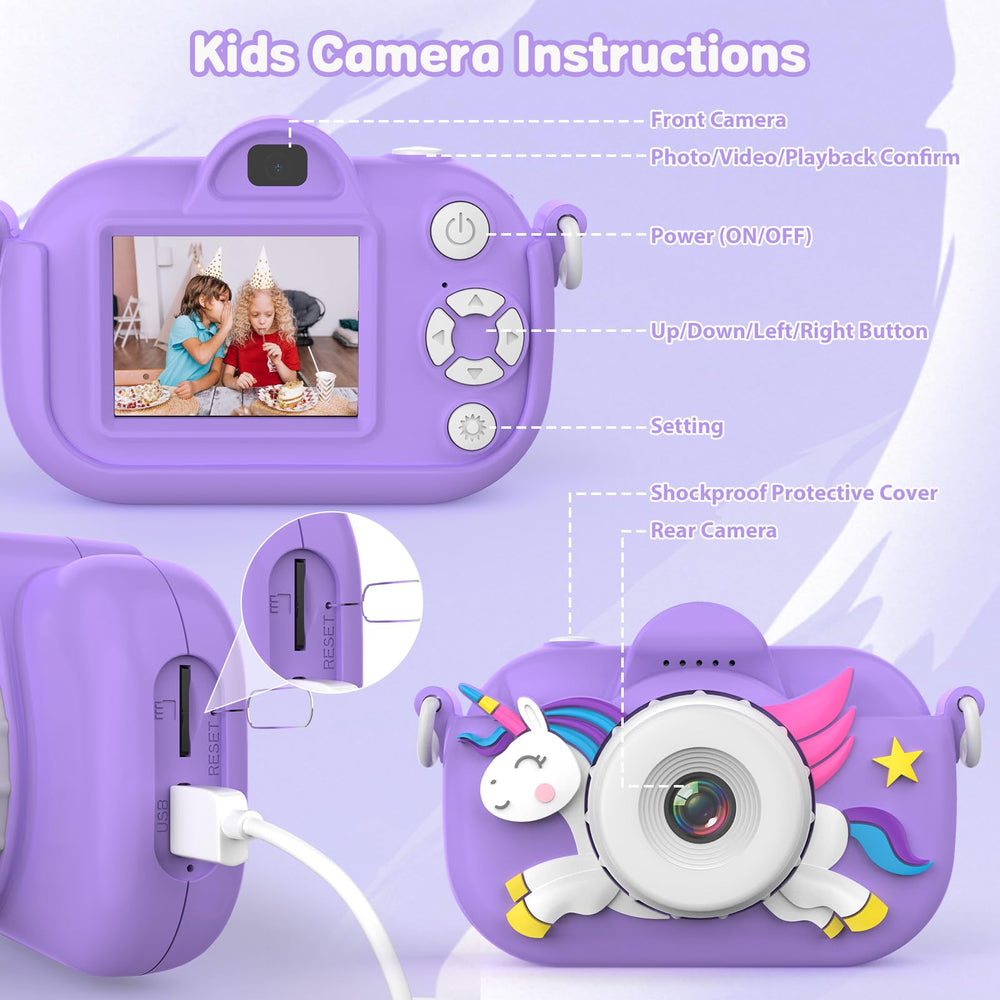 Includes 30 sticker frames and 5 color filters for fun edits.