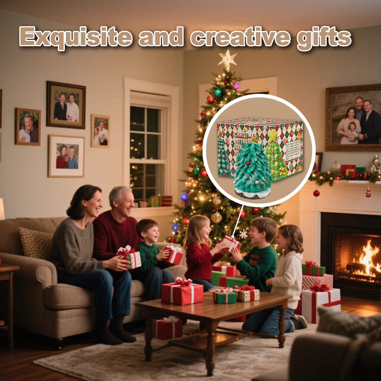 Xoprmey snowflakes deliver delicate, festive touches.