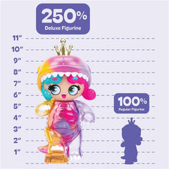 XOX Kweenie Deluxe Rawr includes three art pieces for collectibility.