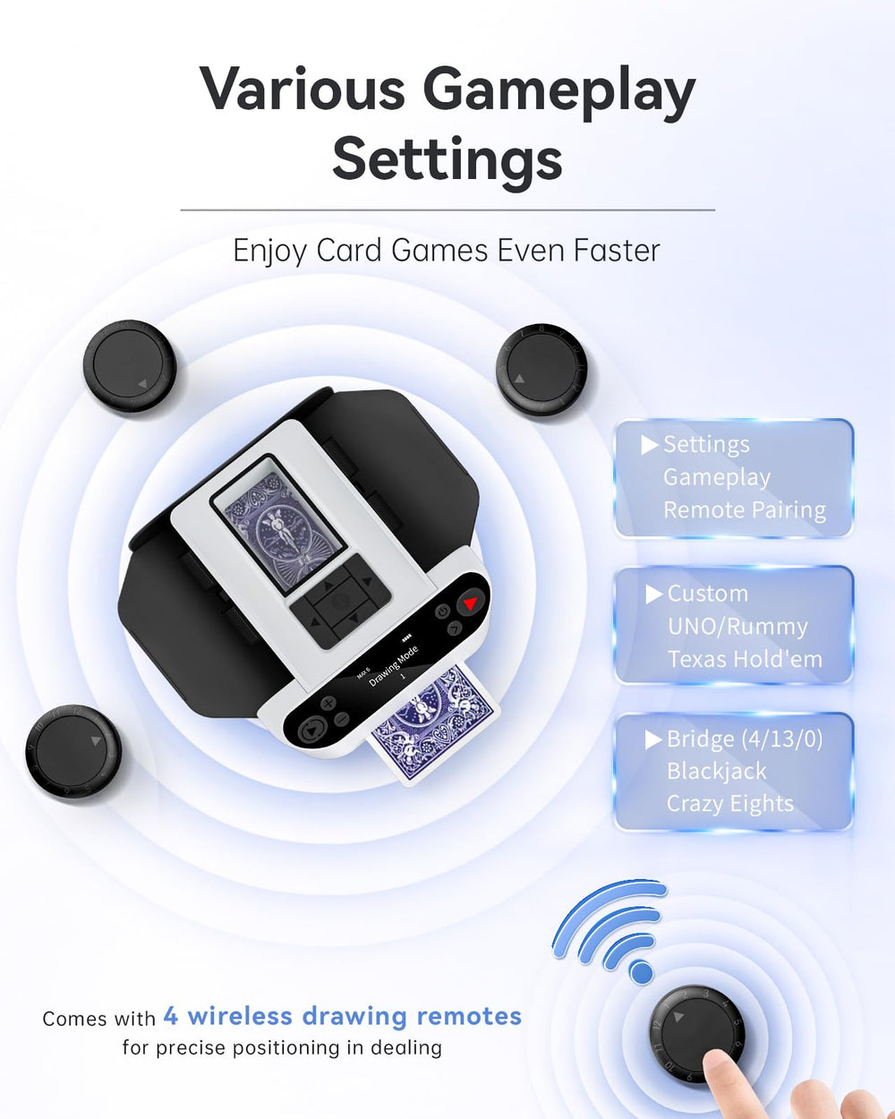 XPAW rechargeable 5000mAh battery powers long, battery-free sessions.