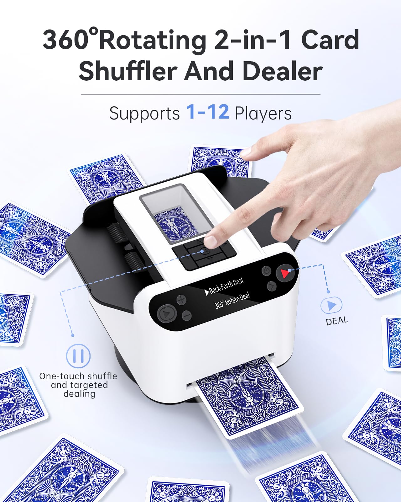 XPAW remote draw 4 remotes for effortless card drawing during games.