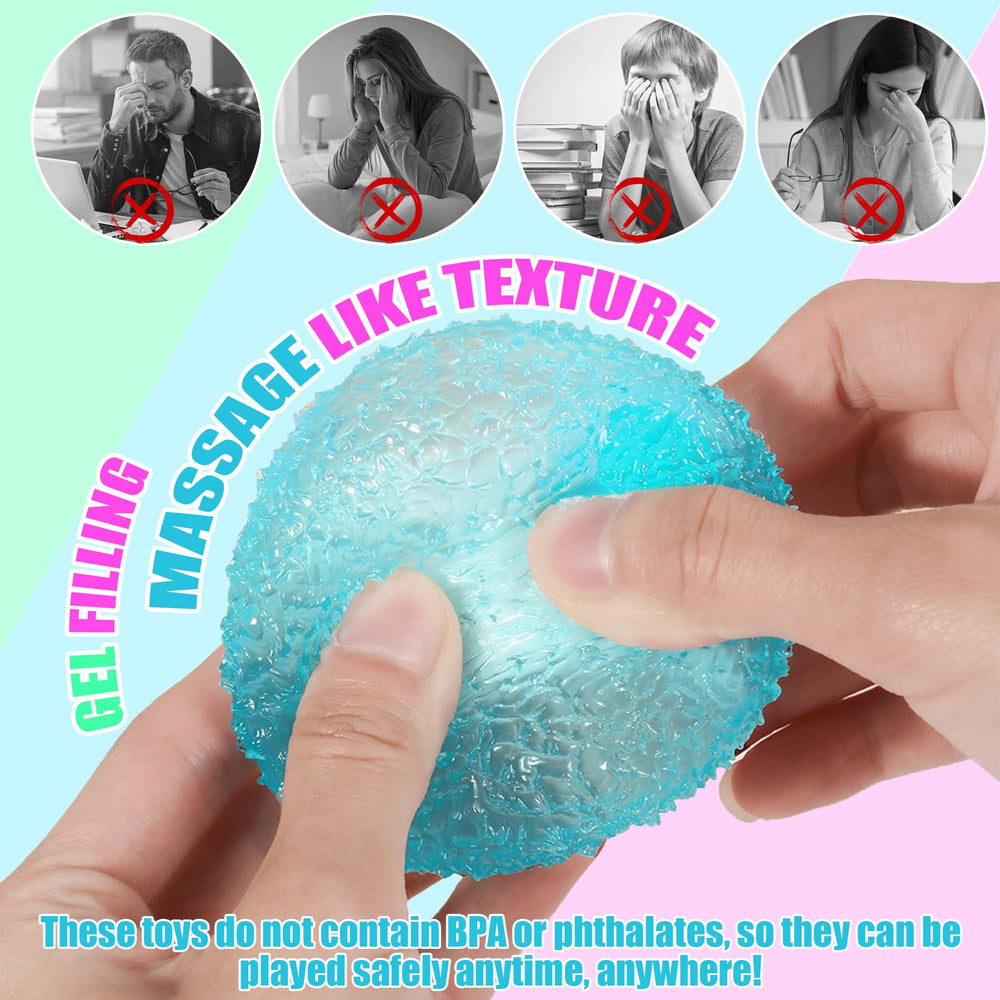 XPQKDC green front-view stress ball helps relieve tension at work