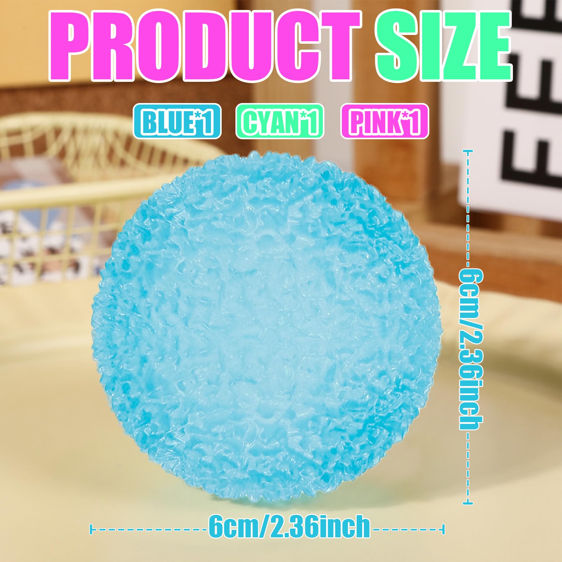 XPQKDC big soft stress ball green textured supports focus during tasks
