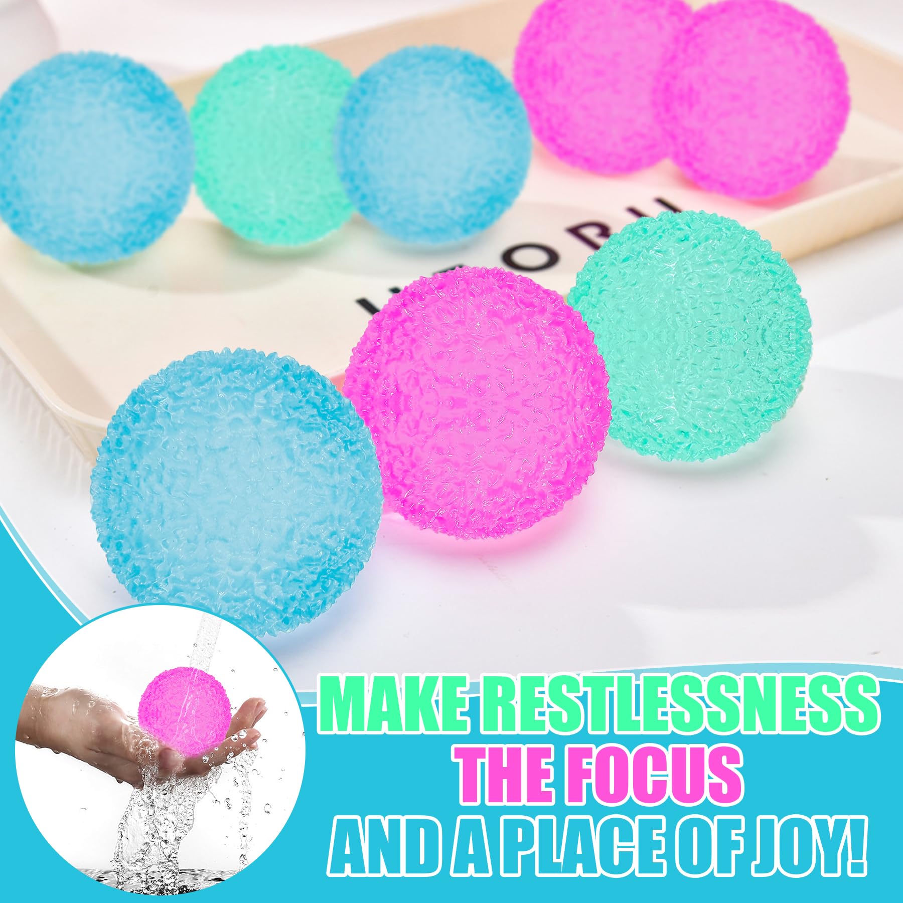 XPQKDC pink closeup stress ball textures aid sensory exploration