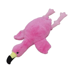 XQEYNT flamingo stuffed animal serves as a versatile pillow and decor accent.