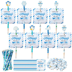 Xqumoi winter polar pencils 60-pack ready for classroom writing