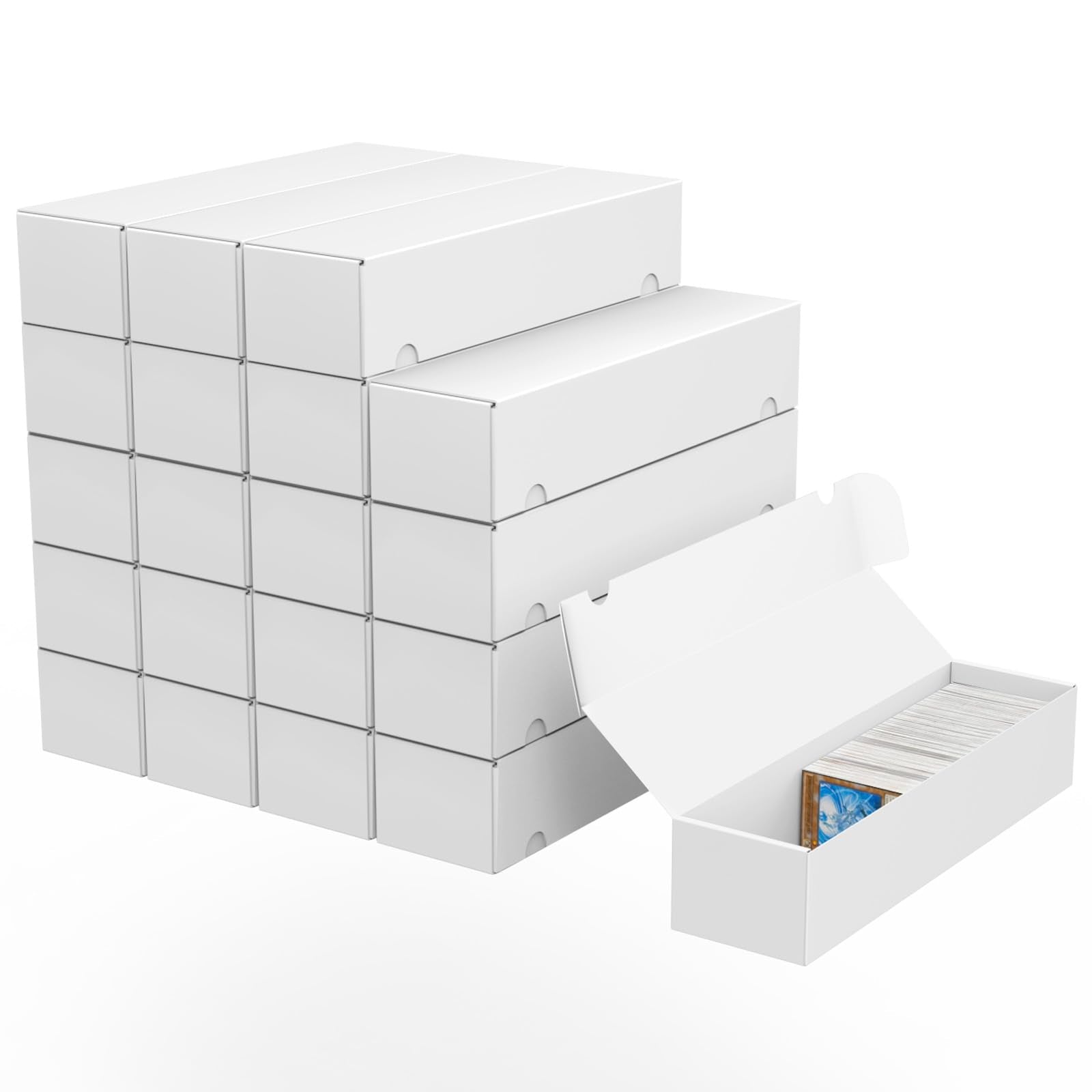 XRACV trading card storage box assembly shows quick, tool-free setup.