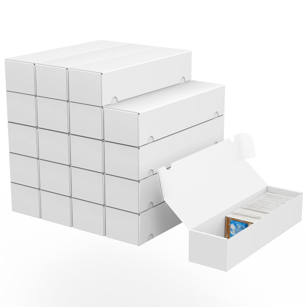 XRACV trading card storage box assembly shows quick, tool-free setup.