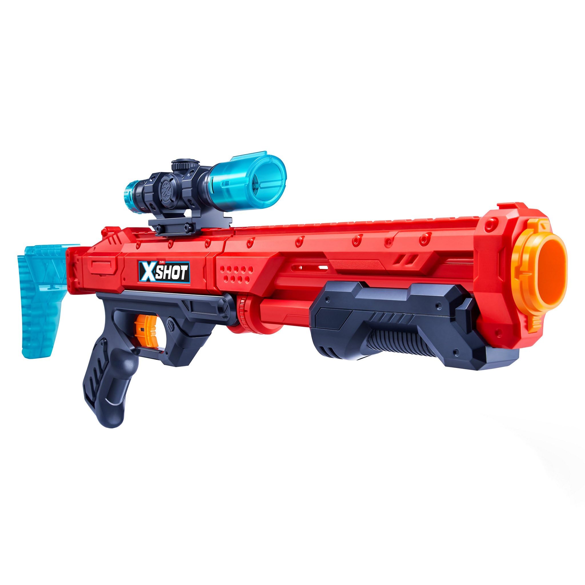 XSHOT Excel Hawk Eye with detachable scope boosts outdoor aiming accuracy.