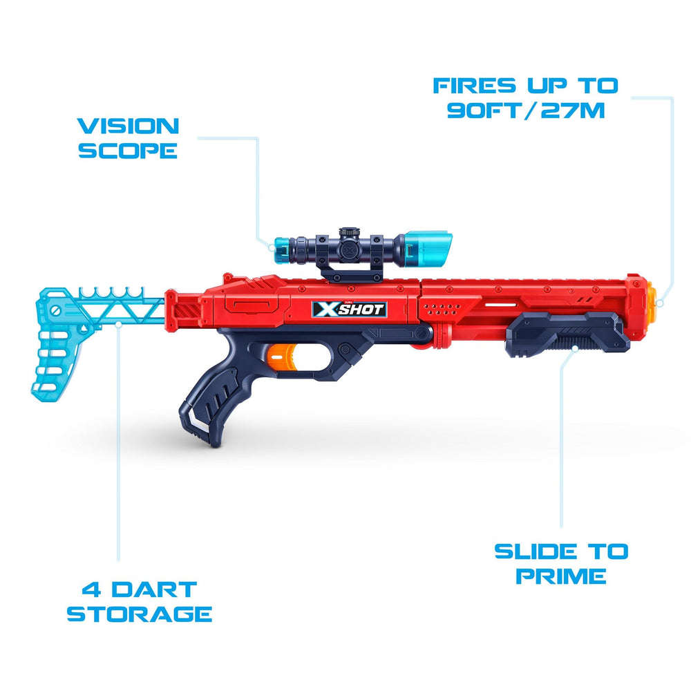 Durable, lightweight construction supports hours of outdoor battles.