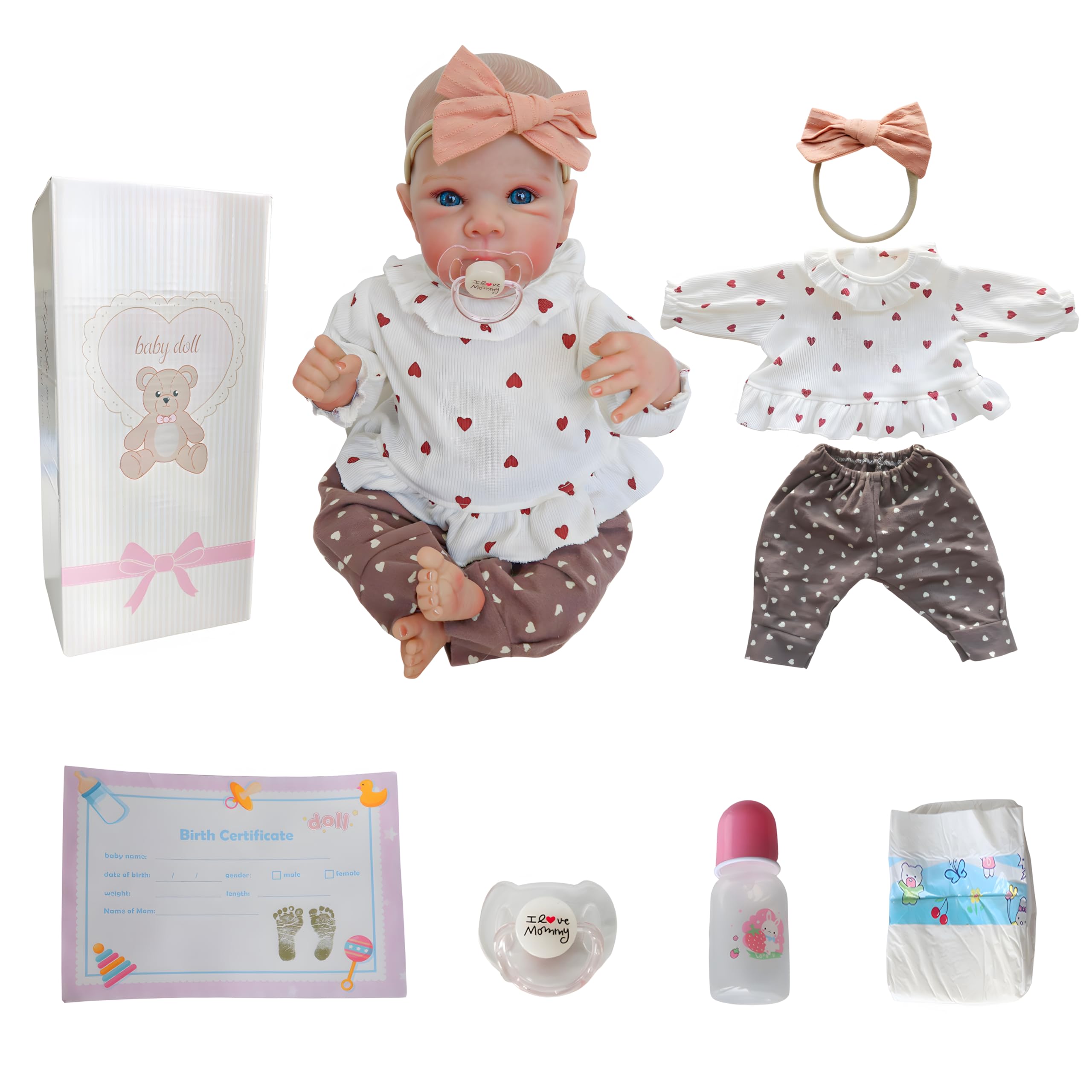 XSWPL Bettie birth certificate card included for role-play realism