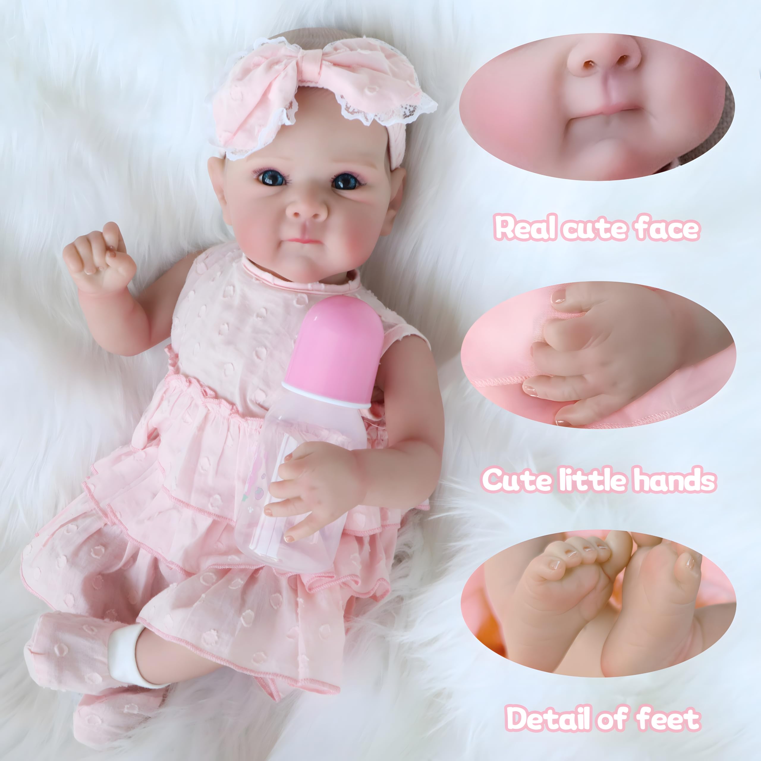 XSWPL Bettie-Pink magnetic pacifier supports interactive caregiving