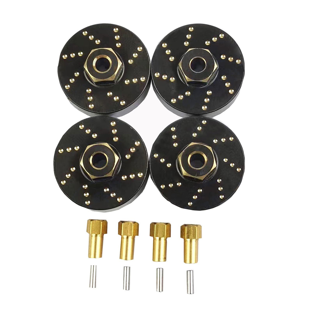 XSYGO 13g brass wheel weight with 7mm hex adapter for Axial SCX24