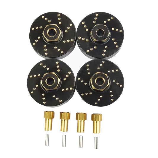 XSYGO 13g brass wheel weight with 7mm hex adapter for Axial SCX24