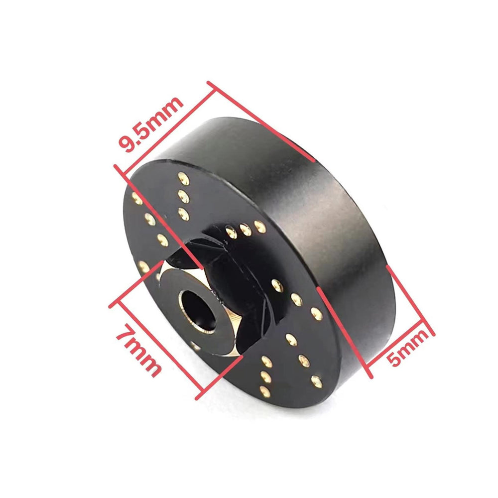 XSYGO brass weight hub assembled on a wheel