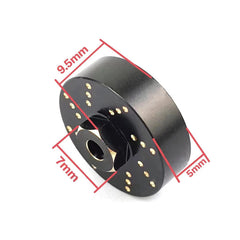 XSYGO brass weight hub assembled on a wheel
