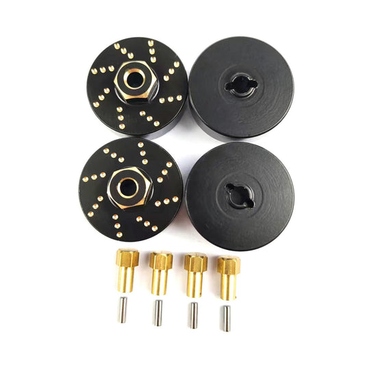 XSYGO extended brass weight hub 7mm for wider stance and control