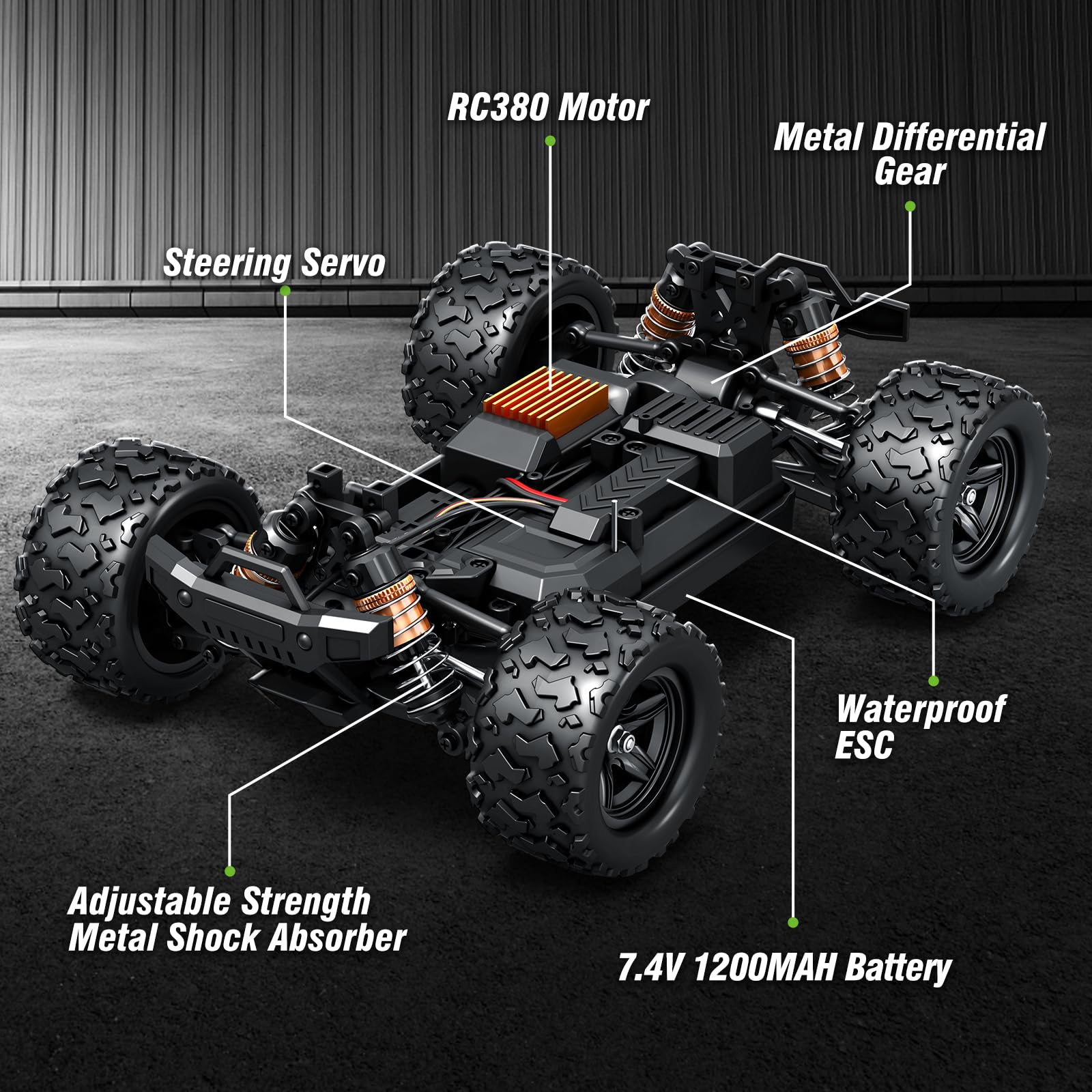 X-TMAGA shaft-drive 4WD chassis enhances off-road reliability