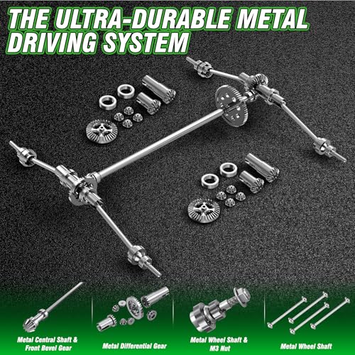 X-TMAGA brushed 380 motor delivering smooth throttle and control