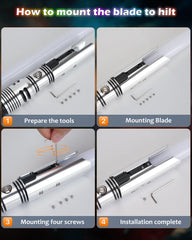 XTREXSABER features 16 sound fonts for immersive on-blade audio cues