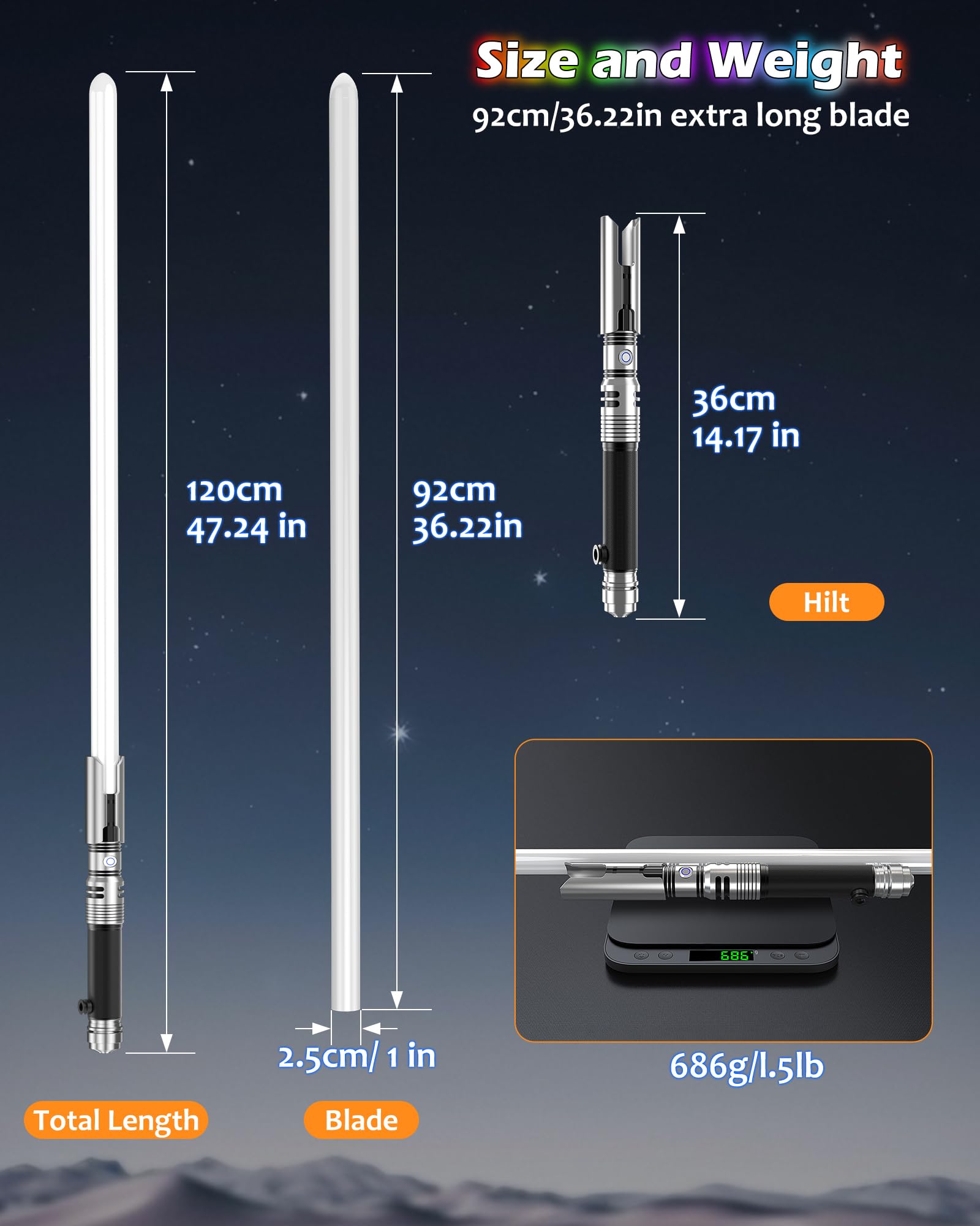 X-TREXSABER aluminum hilt emphasizes durability for real-feel battles