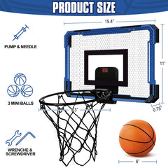 Xucutu door-mounted hoop adjustable height supports growing players