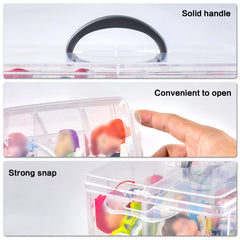 Xuerdon Frozen Elsa storage with detachable layers for flexible organization