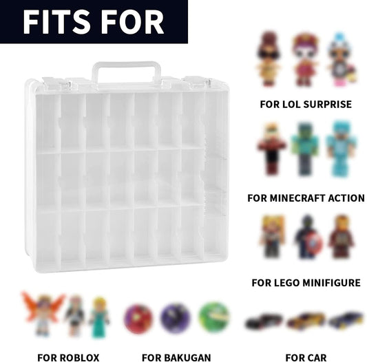 Xuerdon hot Wheels-compatible storage case open lid for quick access.