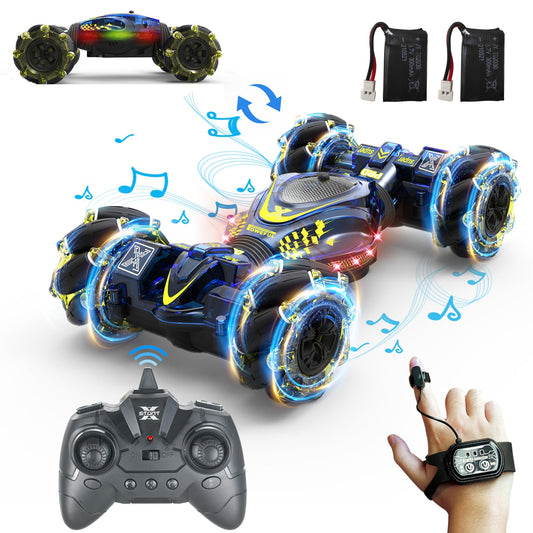 XUERENTECH gesture sensing RC stunt car side view for dynamic play