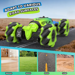 XUERENTECH RC car performs 360-degree spins with smooth control.