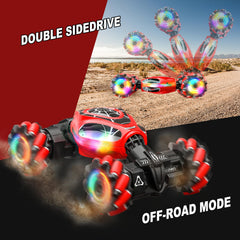XUERENTECH Spider 360-spin stunt on carpet excites spectators.