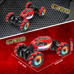 XUERENTECH Spider Gesture RC Car dual battery setup enables extended play sessions.