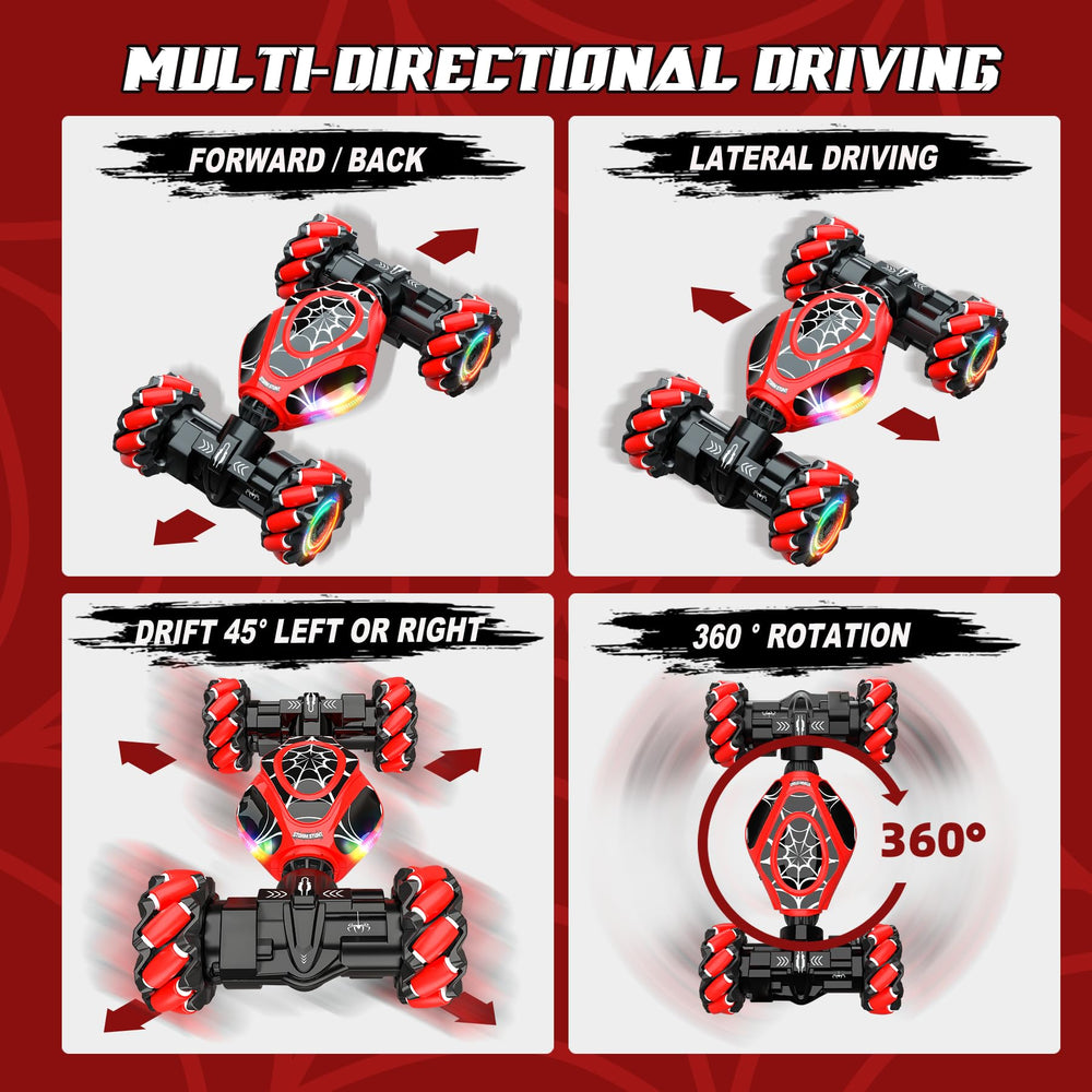 XUERENTECH Spider remote control action demonstrates precise indoor handling.