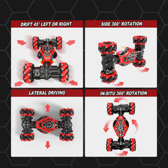 XUERENTECH remote control mode showcases precise, versatile steering.