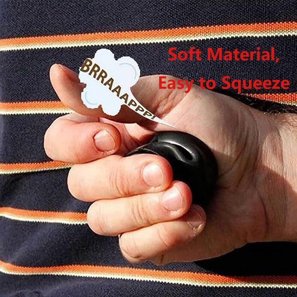 XUEVORIY usage guide explains simple squeeze to trigger sounds.