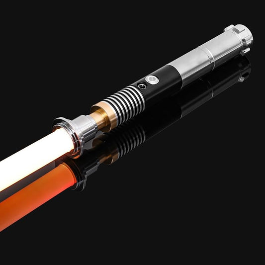 XUZ light saber with metal handle offers realistic grip for cosplay