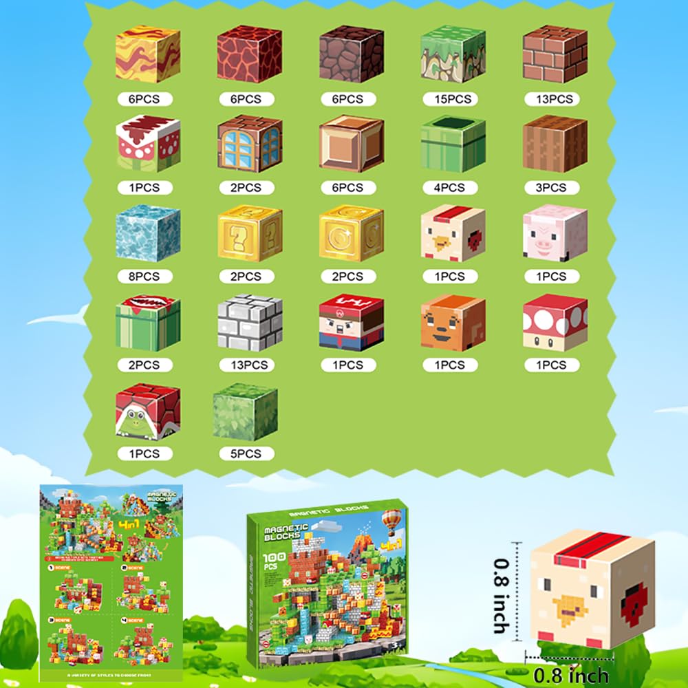 XWSG magnetic tiles shown for versatile STEM play at home or on the go