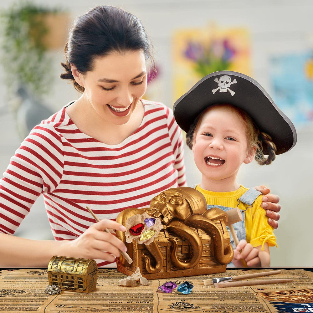 XX Jumbo Pirate Dig Kit digging tools and brush for excavation play