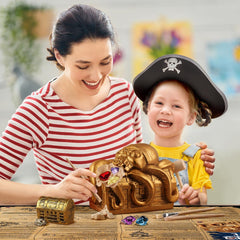 XX Jumbo Pirate Dig Kit digging tools and brush for excavation play