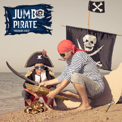 XX Jumbo Pirate Dig Kit treasure map guiding adventurous excavation