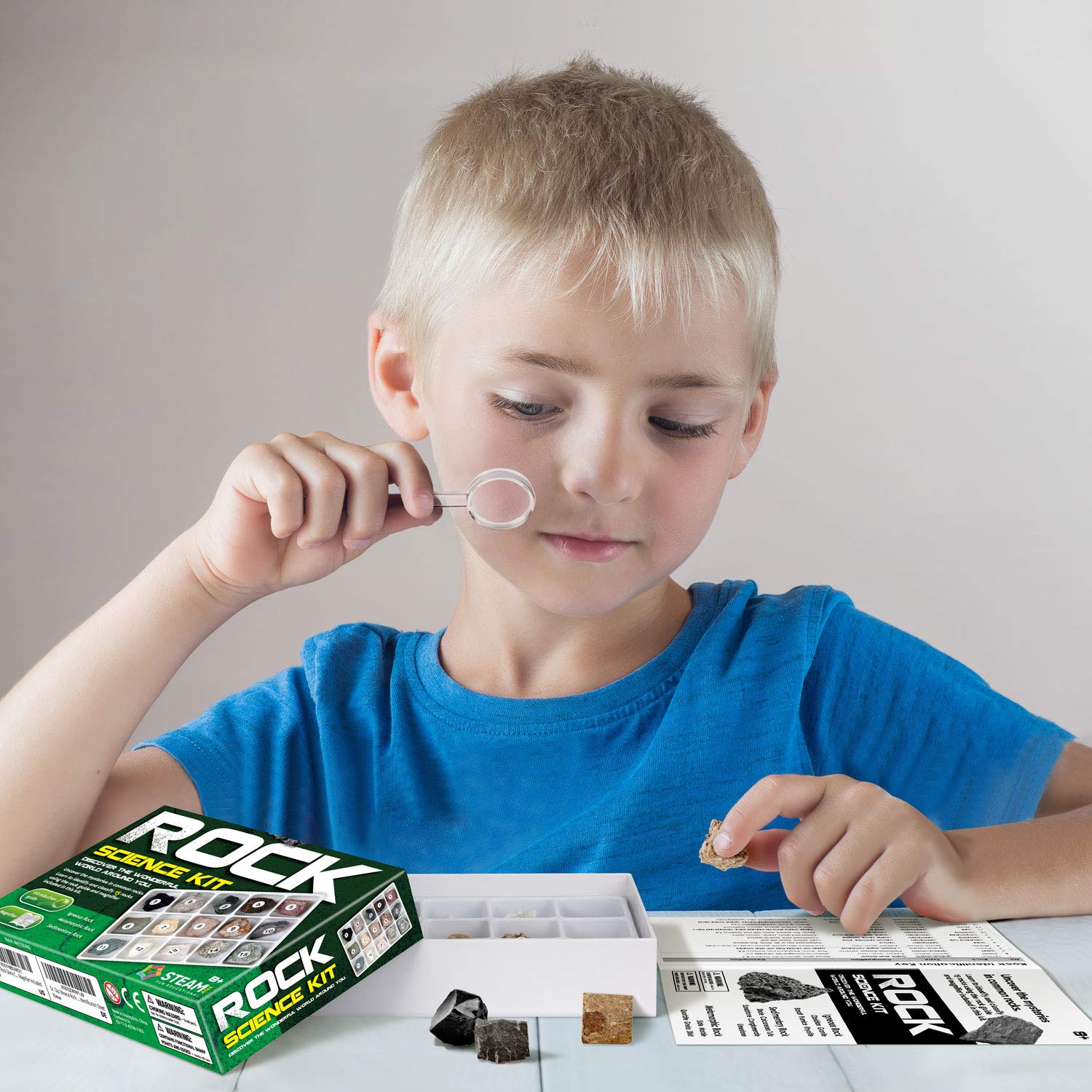 XX Rock Collection kid-friendly science gift promotes hands-on learning