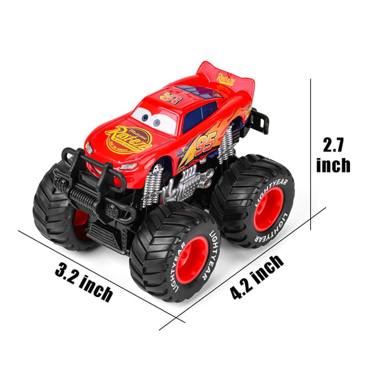 XXHUYAO 2-pack big wheel off-road toy cars for imaginative play and sharing