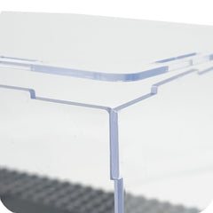 XXINSHI clear acrylic display case offers crystal clarity for your collection.