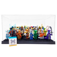 XXINSHI transparent case can be desktop or wall-mounted for flexible setup.