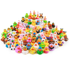 XY-WQ 2.3-inch bulk ducks showcasing colorful designs for pretend play.