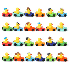 XY-WQ set of 24 jeep ducks for imaginative play