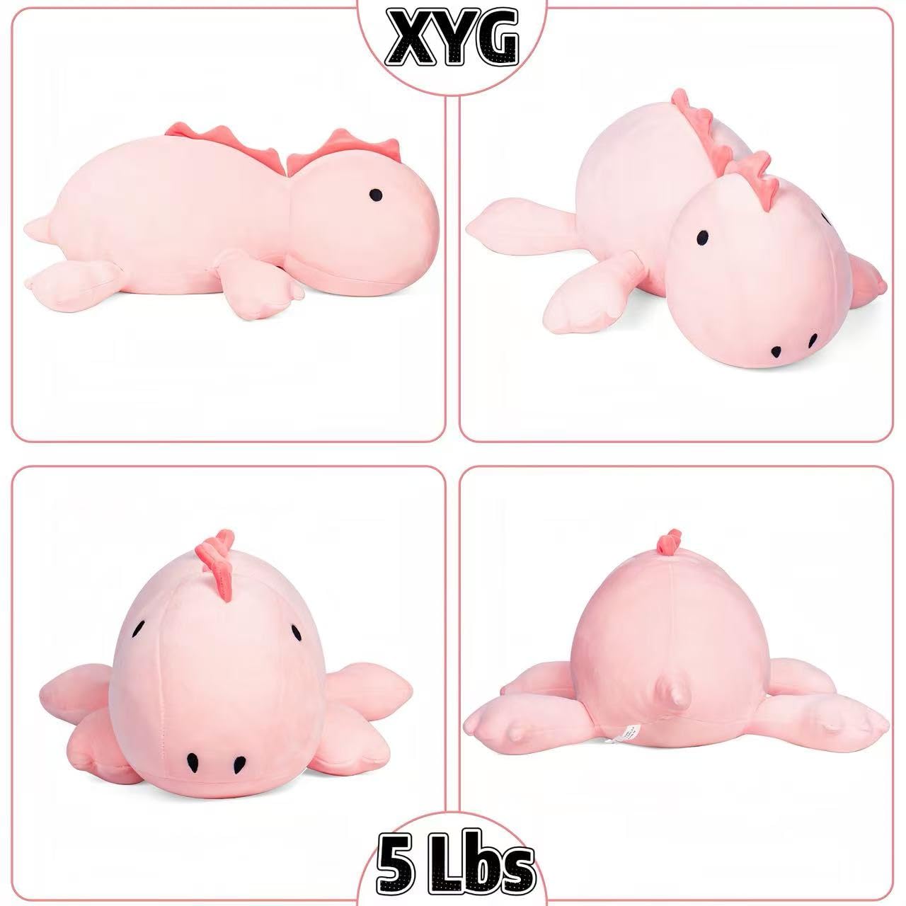 XYG 5-pound plush is easy to clean and kid-friendly.