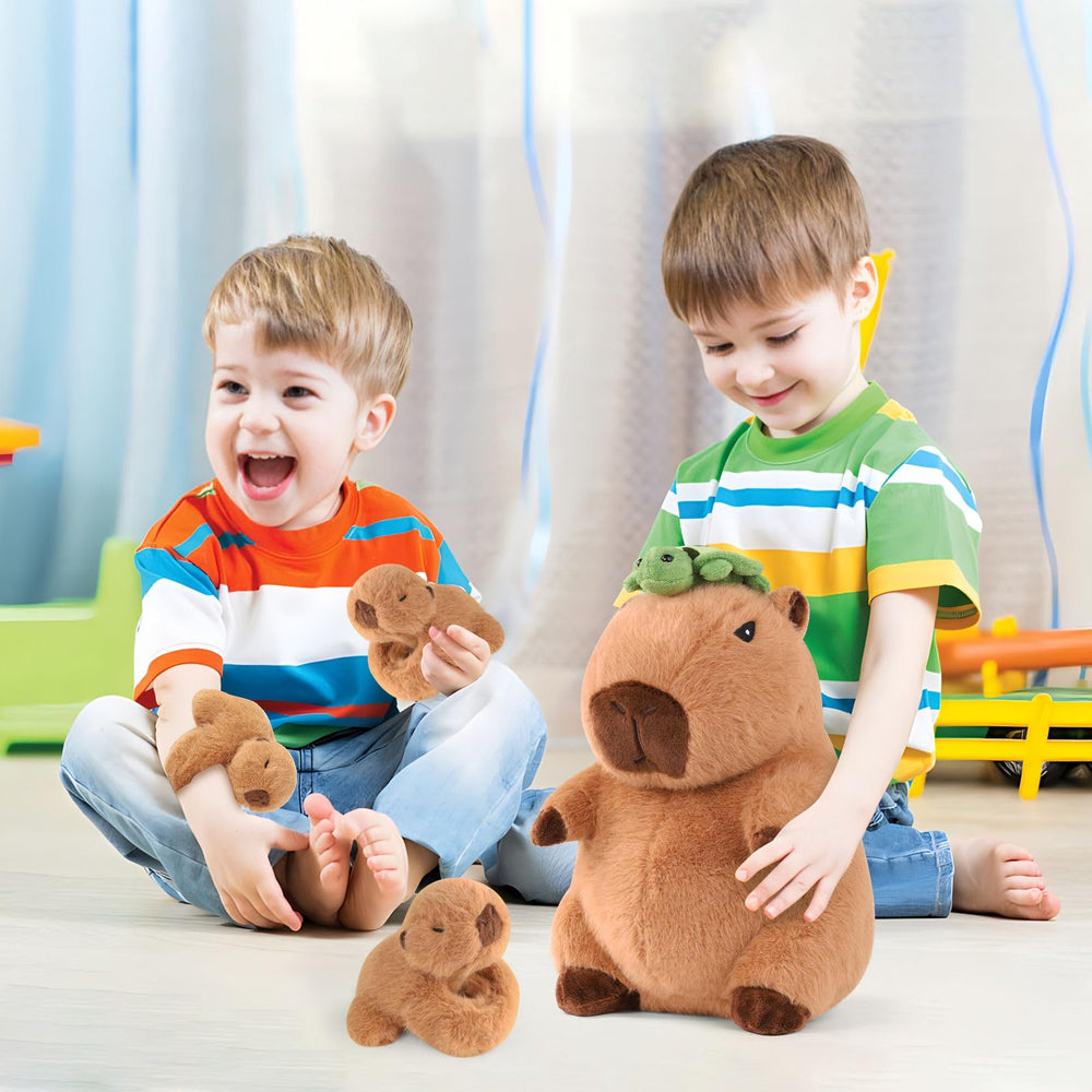 XYHQYB capybara plush imaginative play scene encouraging storytelling