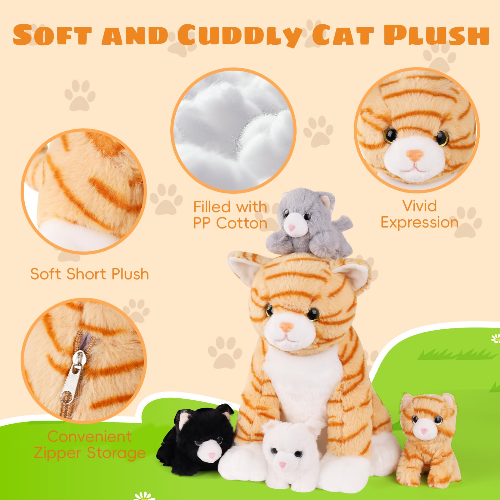 XYHQYB soft plush material ensures gentle, cozy hugs.