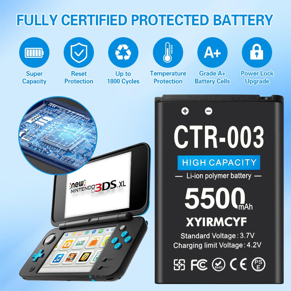 XYIRMCYF packaging and setup guide supports safe, simple battery upgrades.